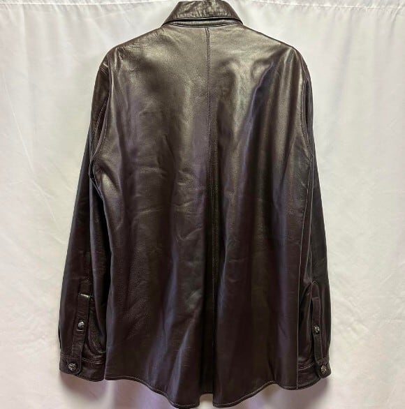 CHROME HEARTS クロムハーツ レザージャケット レオパード | chromehearts