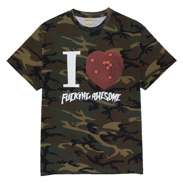 FUCKING AWESOME / IHEART FA TEE / CAMO