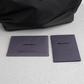 プラダ ショルダーバッグ ブラック ナイロン ヴィンテージ