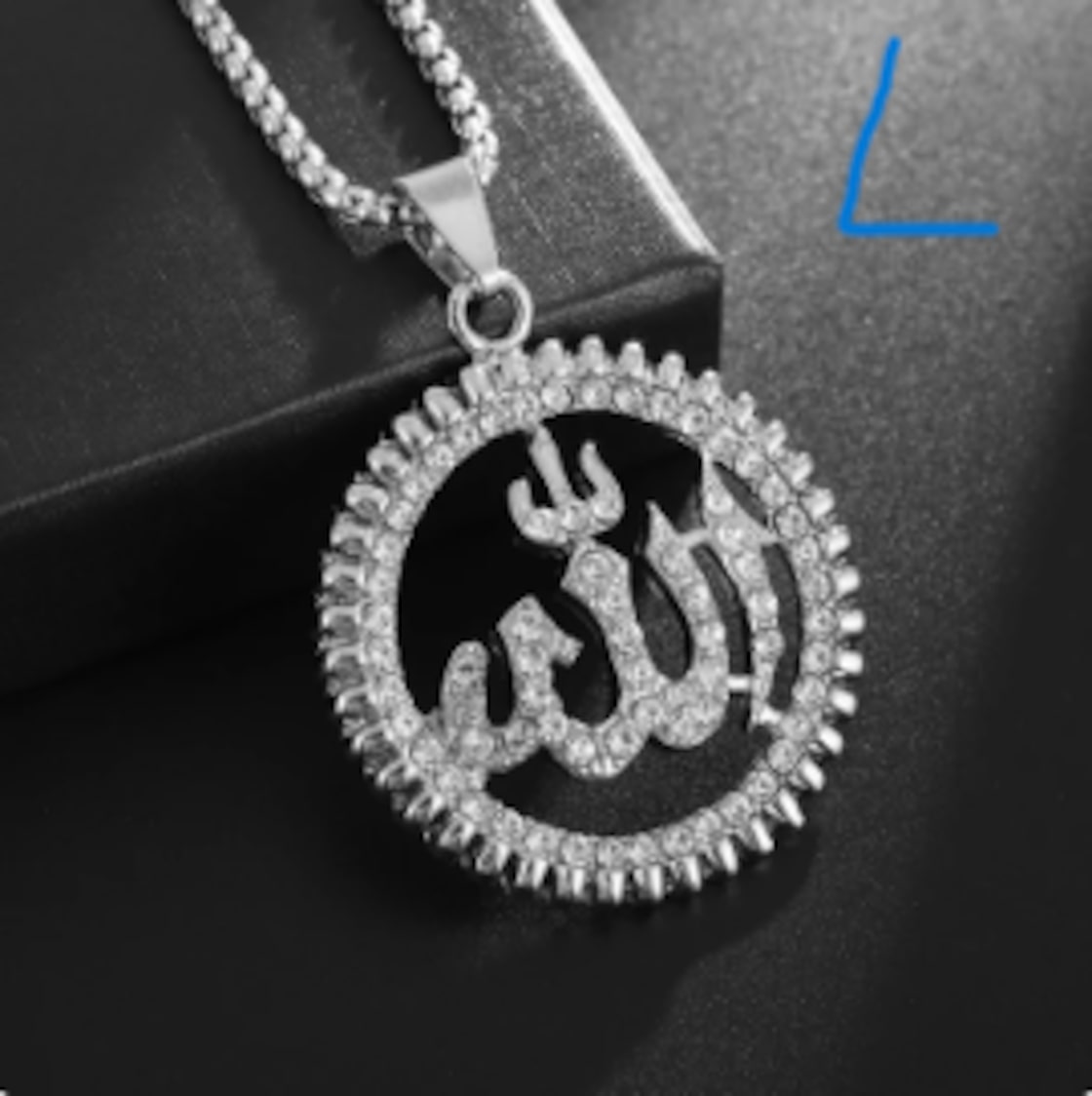 イスラム ペンダント クラッシック ムスリム コーラン シンボル アラビア語 お守り 祈り スピリチュアルジュエリー ギフト AEX