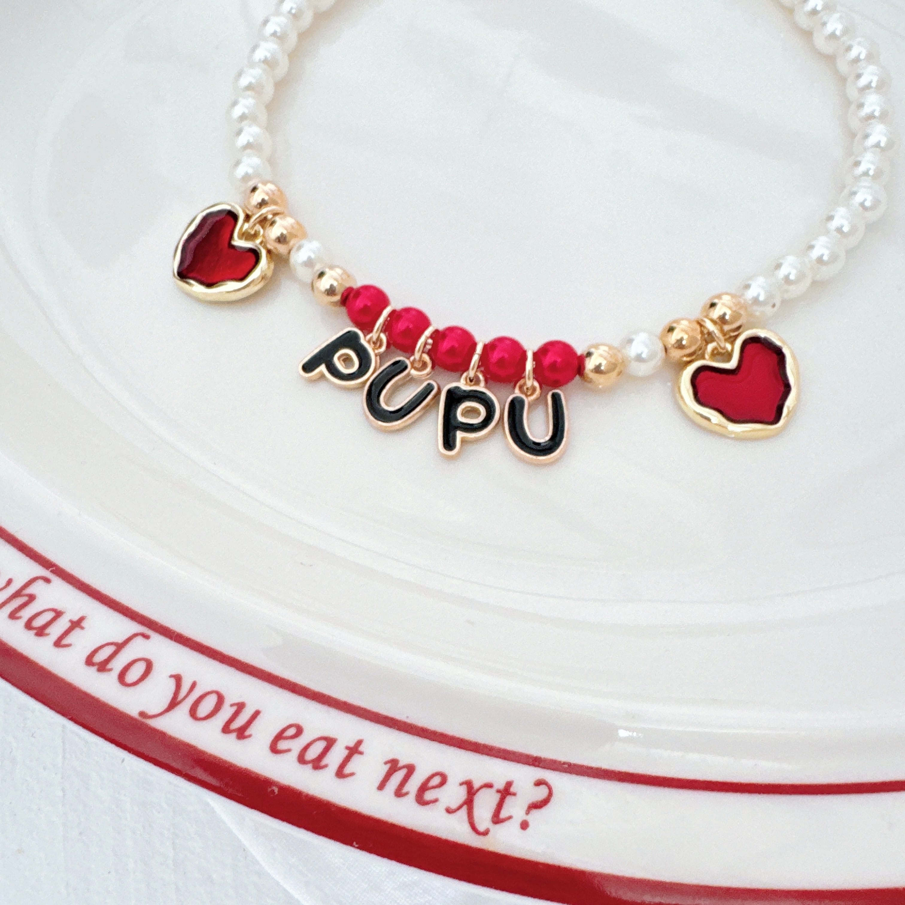 ハートお名前ネックレス