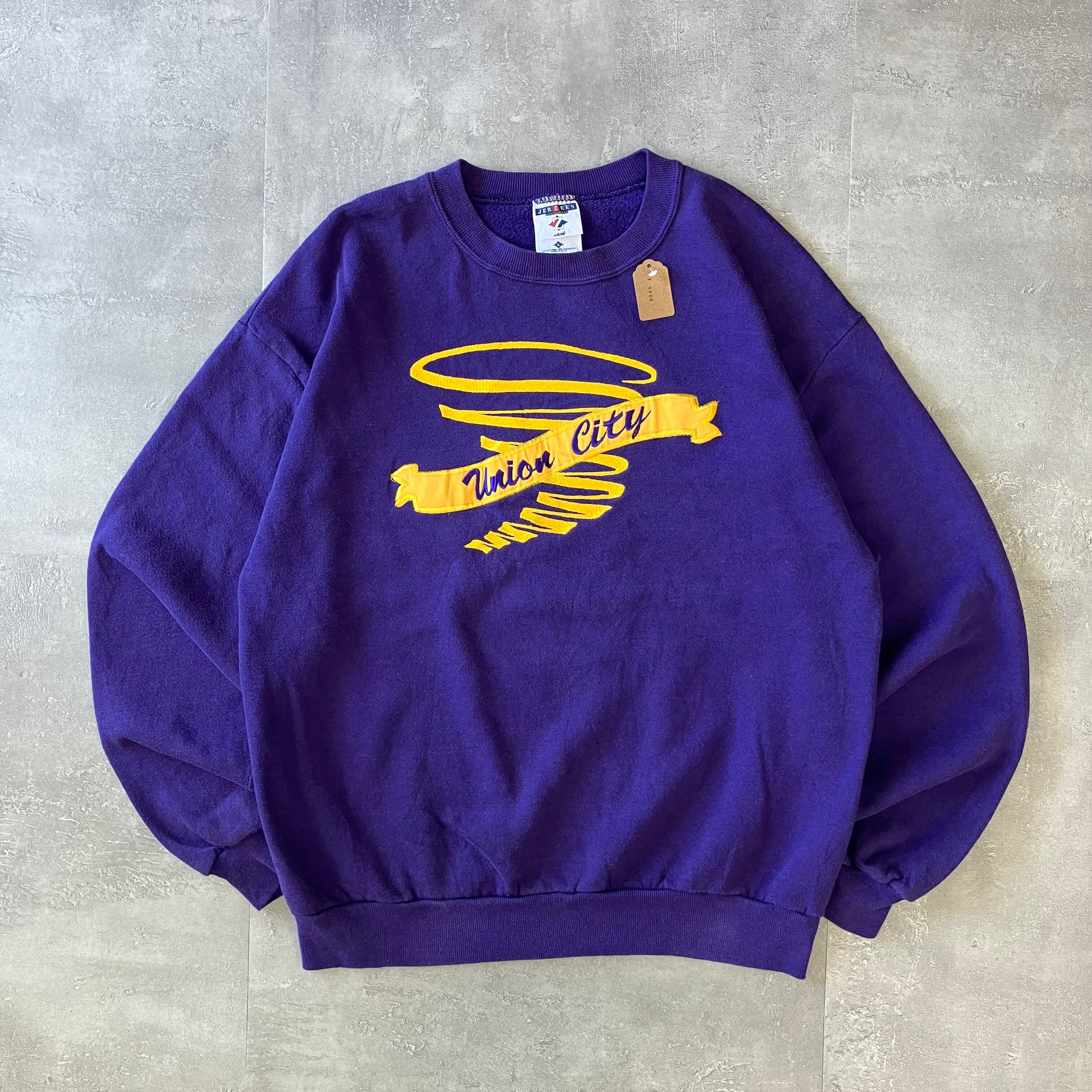 JERZEES 90s usa製 スウェット 刺繍 L No.1895