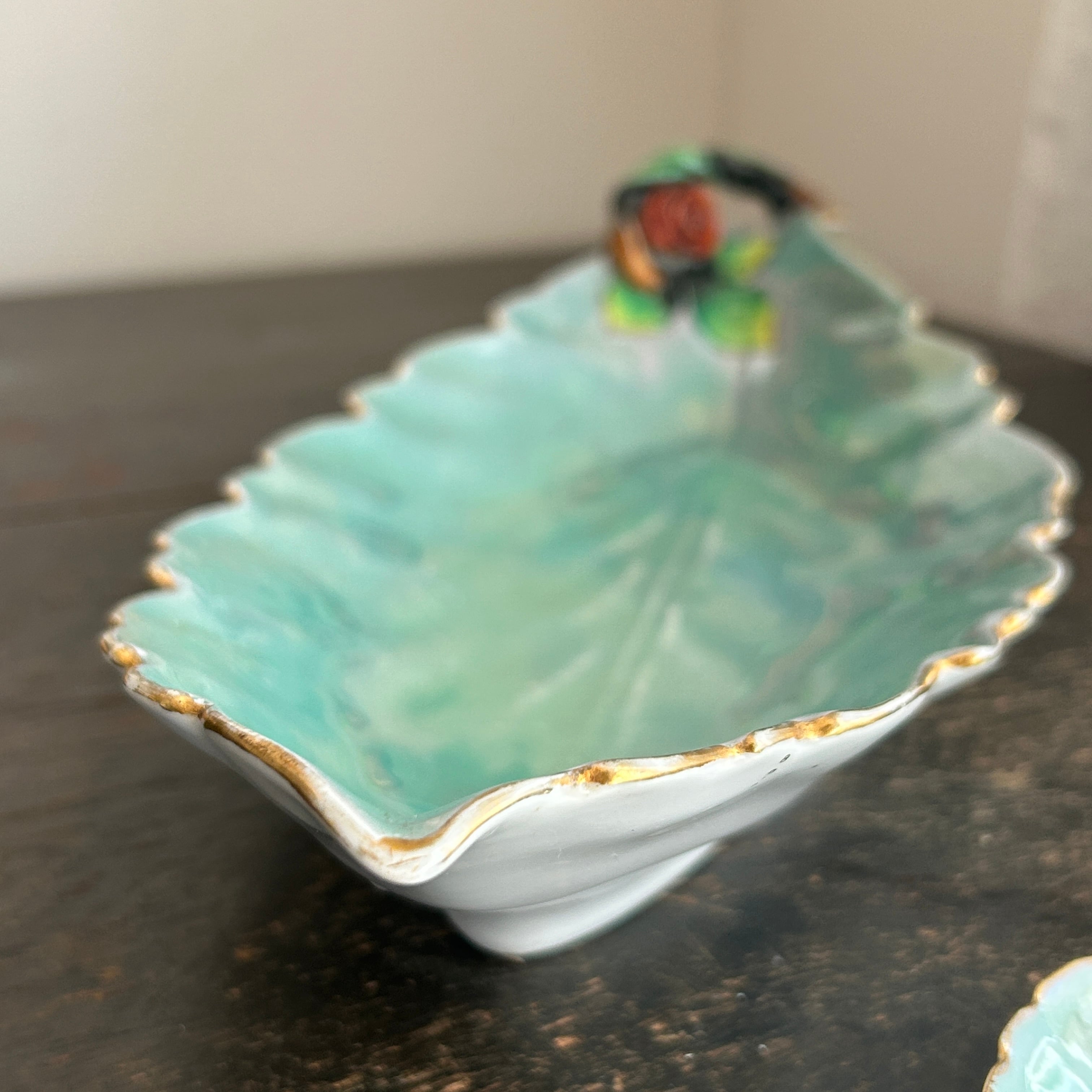 大正アンティーク　日本陶器會社のセロリ皿セット