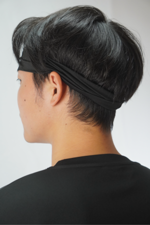 NTH LOGO HAIR BAND color Black