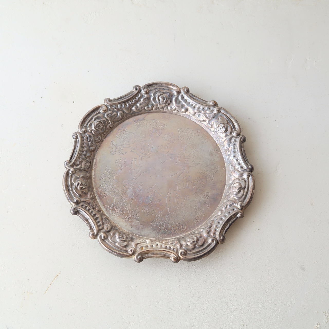 シルバーなプレート