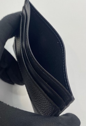 ブルガリ  メンズ カードケース  オクト 36969 GRAIN/BLK