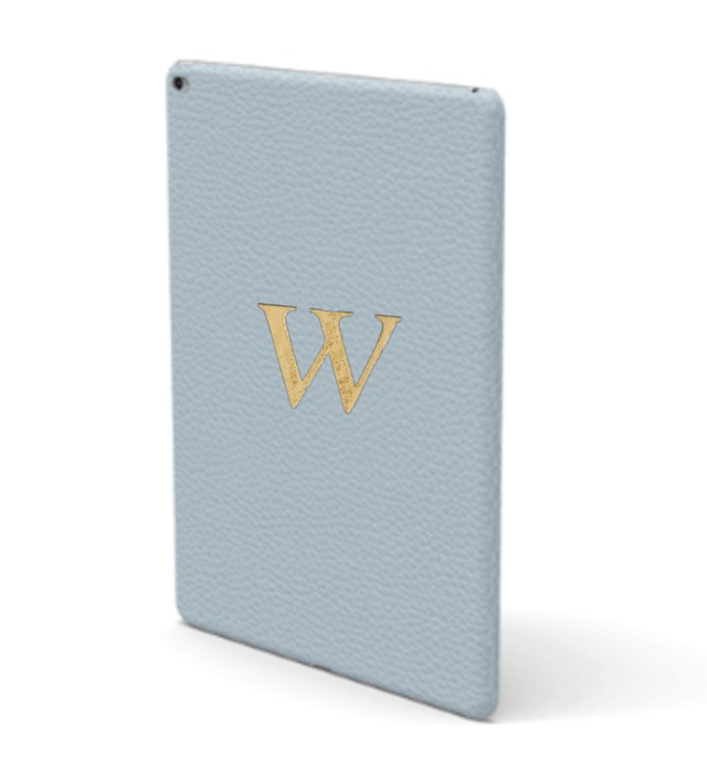 iPad Premium Shrink Leather Case (Sky Blue)