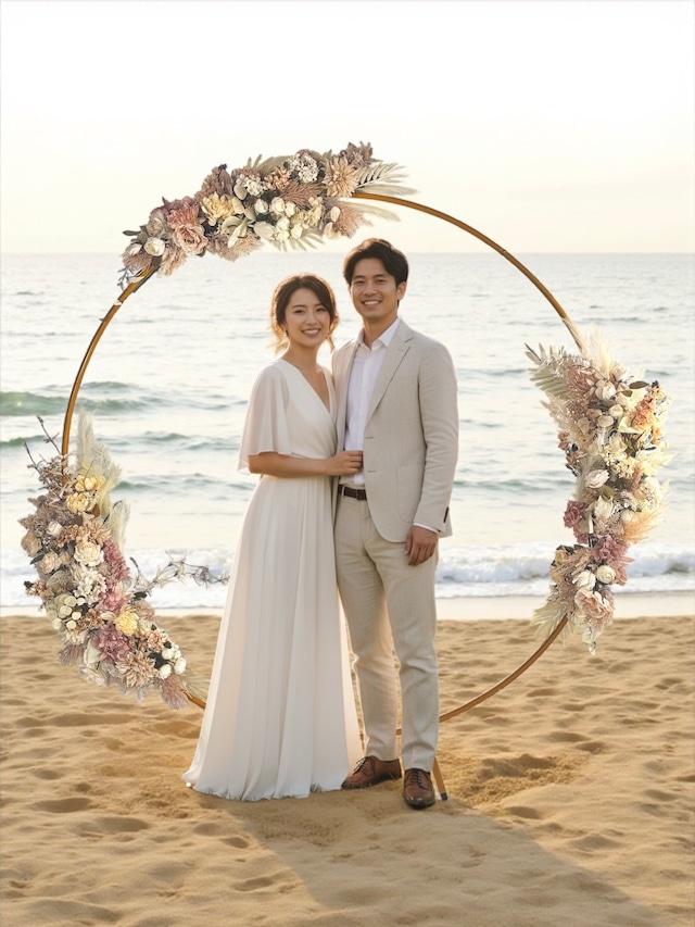 【レンタル】フラワーアーチ｜特別なサプライズ演出に