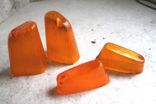 60s　当時物オリジナルきれい   ホンダカブC100カブ　C102　カブC105レンズ1セット