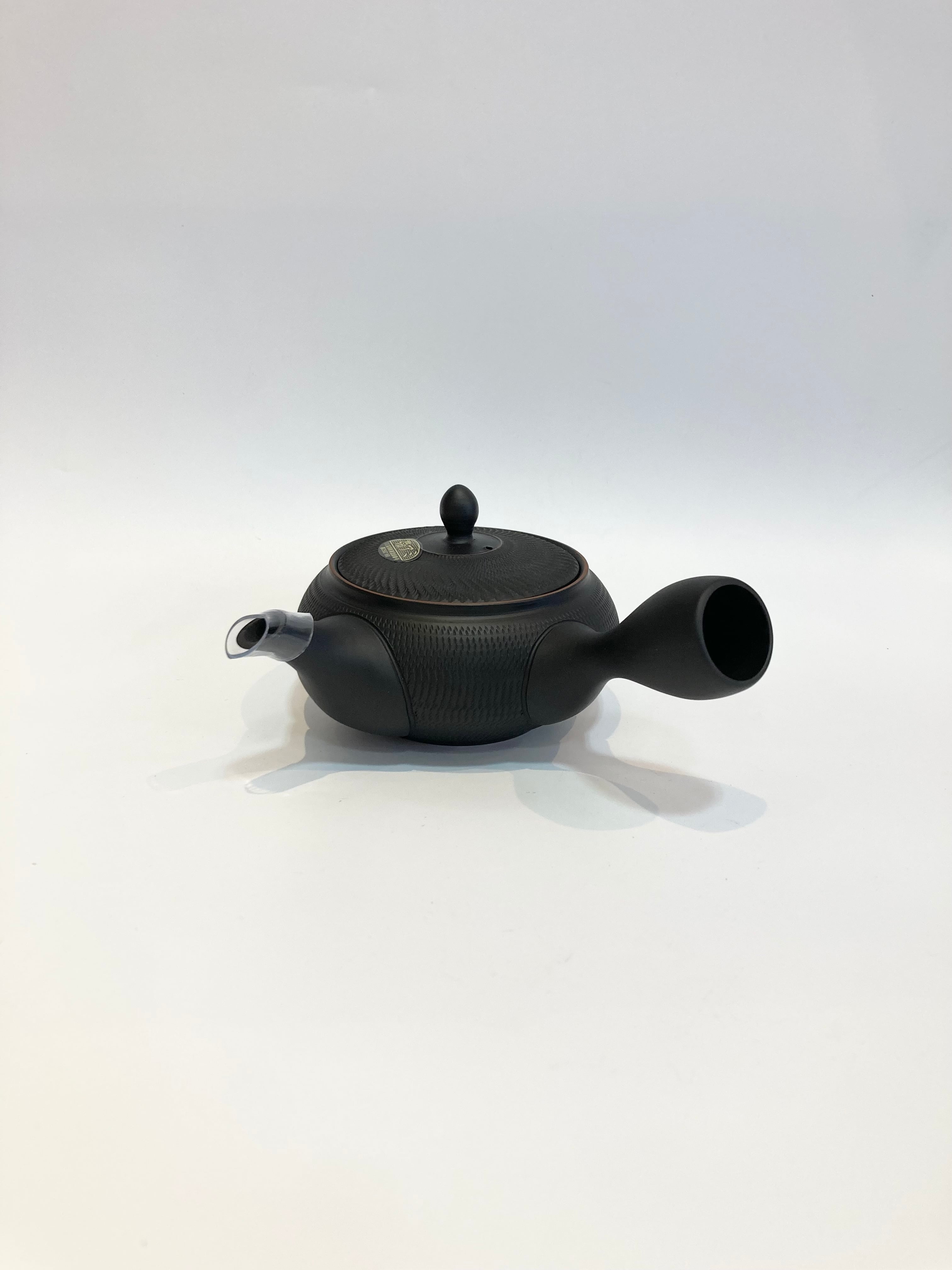 急須】常滑焼 宝龍 320ml 帯アミ 深蒸し茶 ほうじ茶 玄米茶用 | 若林陶器