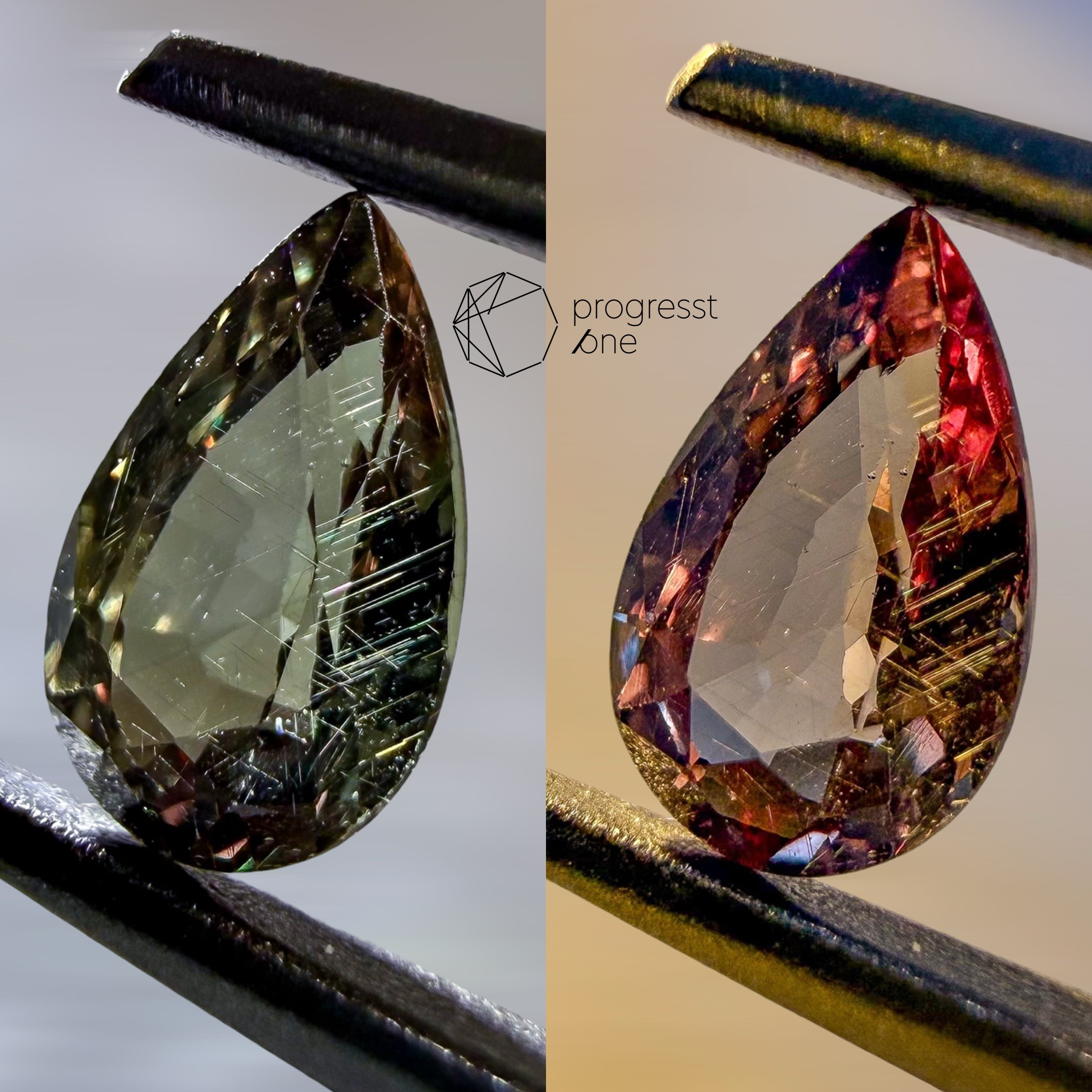 カラーチェンジガーネット0.55ct | progresstone