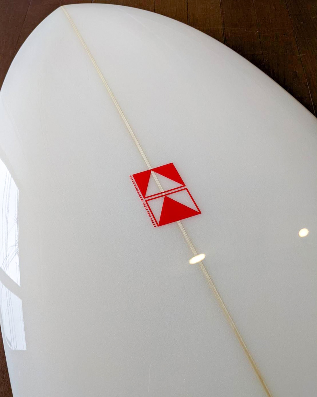 KatsuKawaminami Surfboards “ KK Diamondtail " 6’4”  Single "