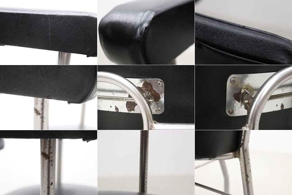 沼津店】レトロ ヴィンテージ キャスターチェア アーム オフィス 事務