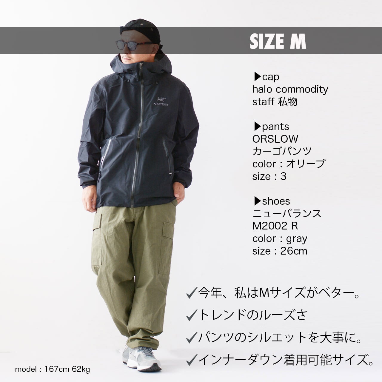 バードエイド付き 新品未使用品 Arc’teryx beta LT XLサイズ