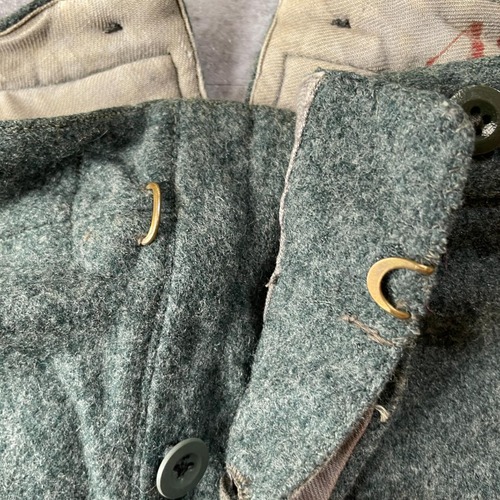 30-40s スイス軍 針式シンチ ウール グリーン パンツ W32 詳細写真9