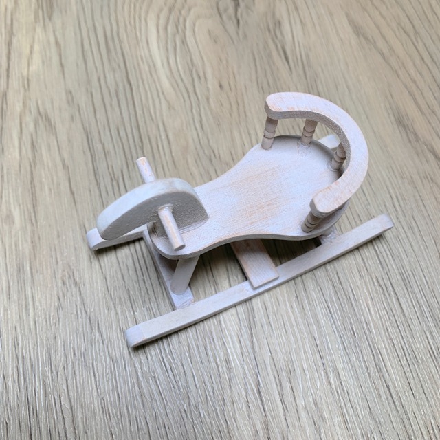 ＊コラボ：シャビーシック＊　022-30195  木馬 with/クリエイター moo