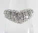【SOLD OUT】0.52ct　ダイヤ　デザインハーフエタニティリング　プラチナ　～【Super Good Condition】0.52ct Diamond Design Half Eternity Ring Platinum～