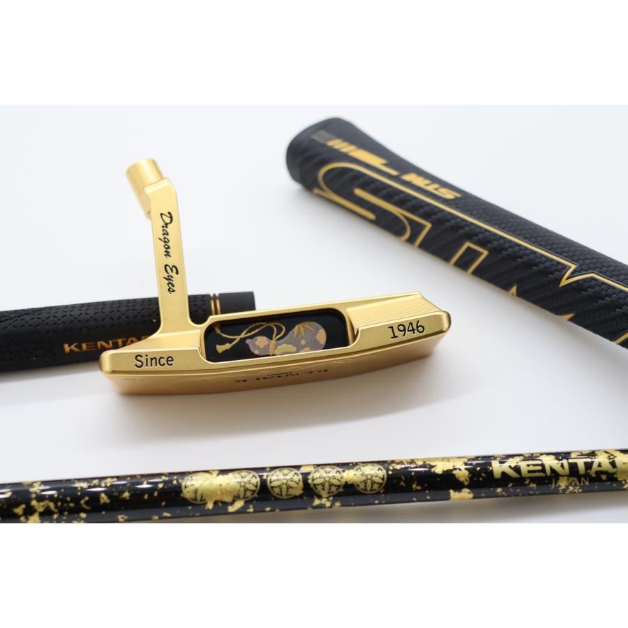 107 Dragon Eyes 蒔絵24Kゴールド パター(Serial NO.202/400) 5家紋(5S