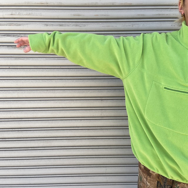 　ポロスポーツ　ハーフジップポーラテックフリースプルオーバー　ライトグリーン