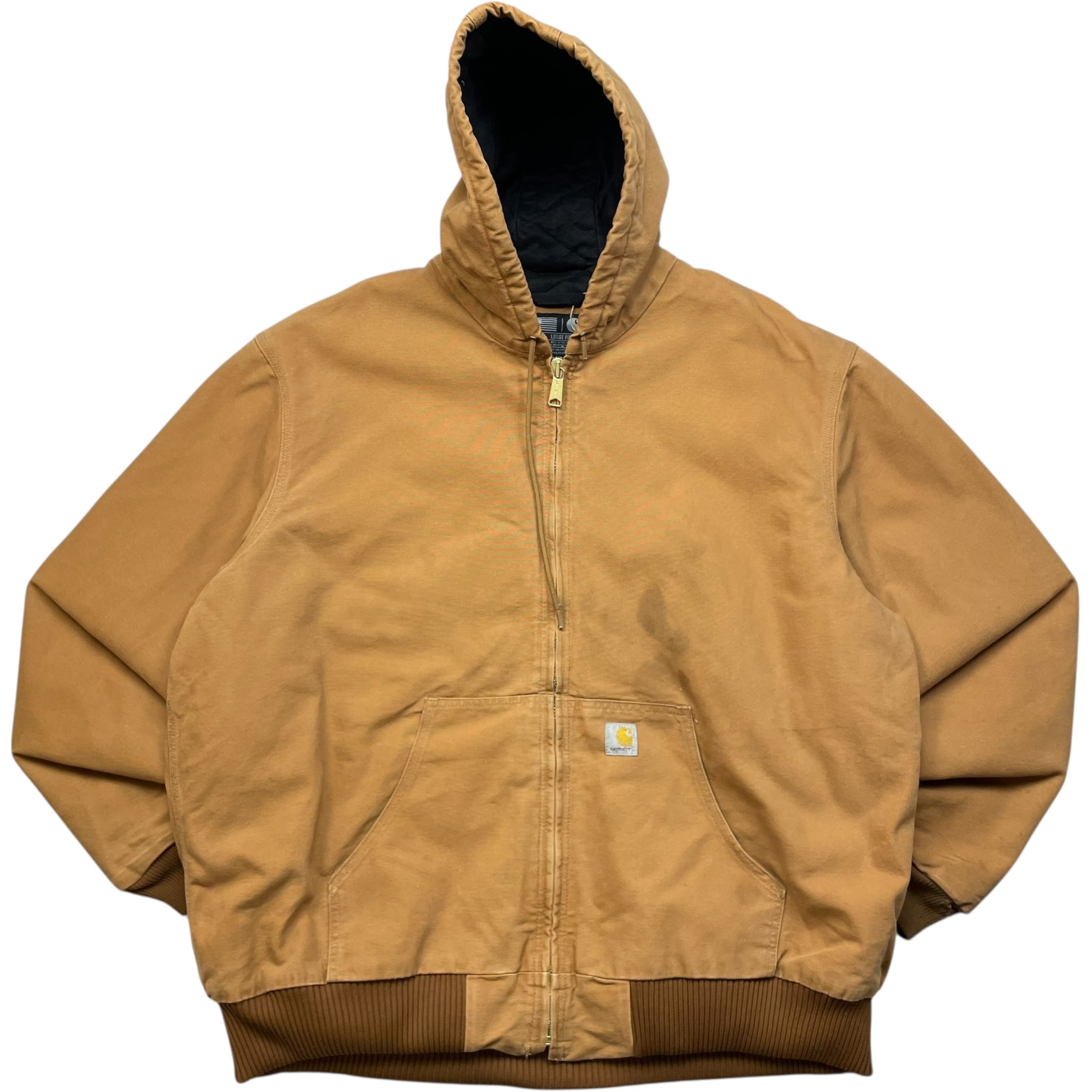 《XXL TALL》 Carhartt カーハート アクティブジャケット ワークジャケット ブラウン no.8966