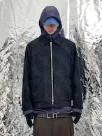 Pointless Triple-Sleeve Wave Jacket "black"