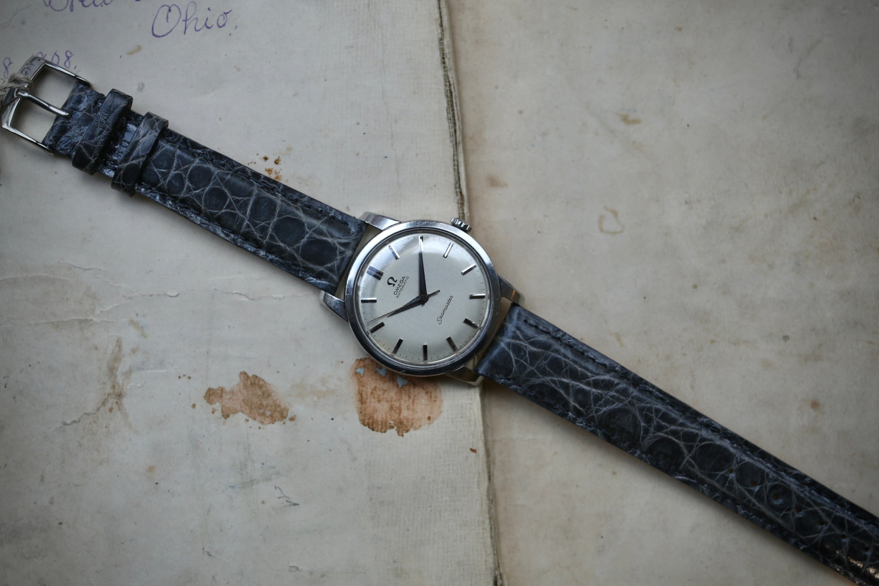 OMEGA】1963年製 オメガ シーマスター ビッグケース ノンデイト