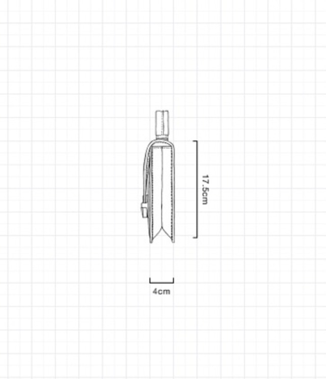 aniary Clutch 21-08000 Black ミニクラッチバック