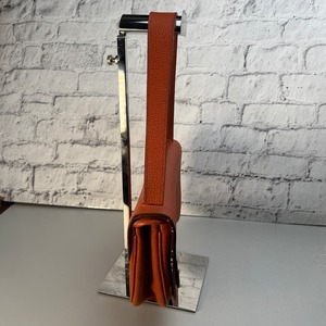 HERMES エルメス サックコロラド  キャンバス×レザー ショルダーバッグ オレンジ A-9571