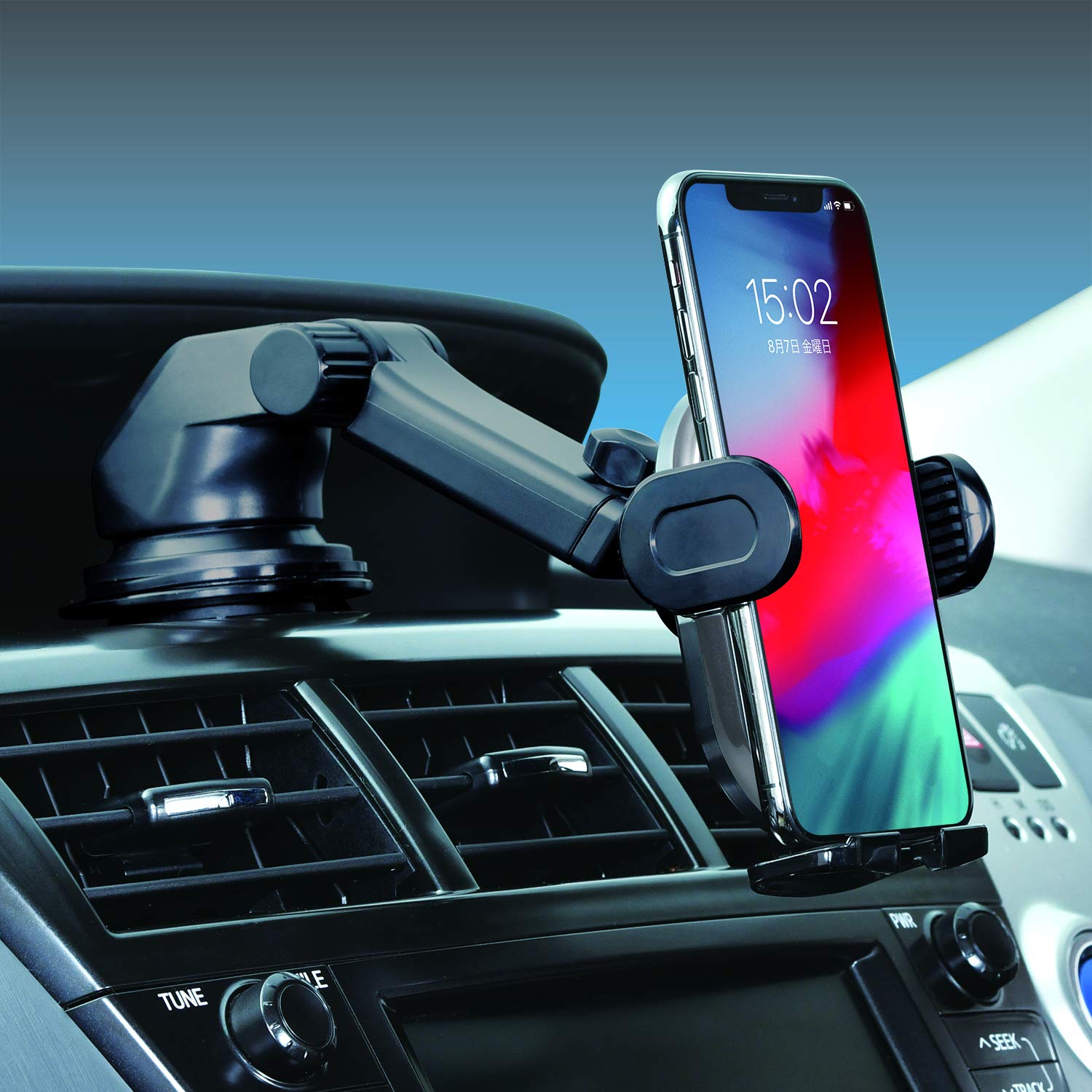 セイワ(SEIWA) 車内用品 スマホホルダー 置くだけ簡単ワンモーション