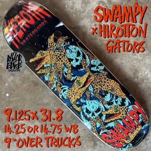 Heroin Skateboards Swampy model