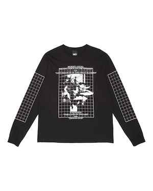 P.A.M. (Perks And Mini) / LS TEE - GRIDS