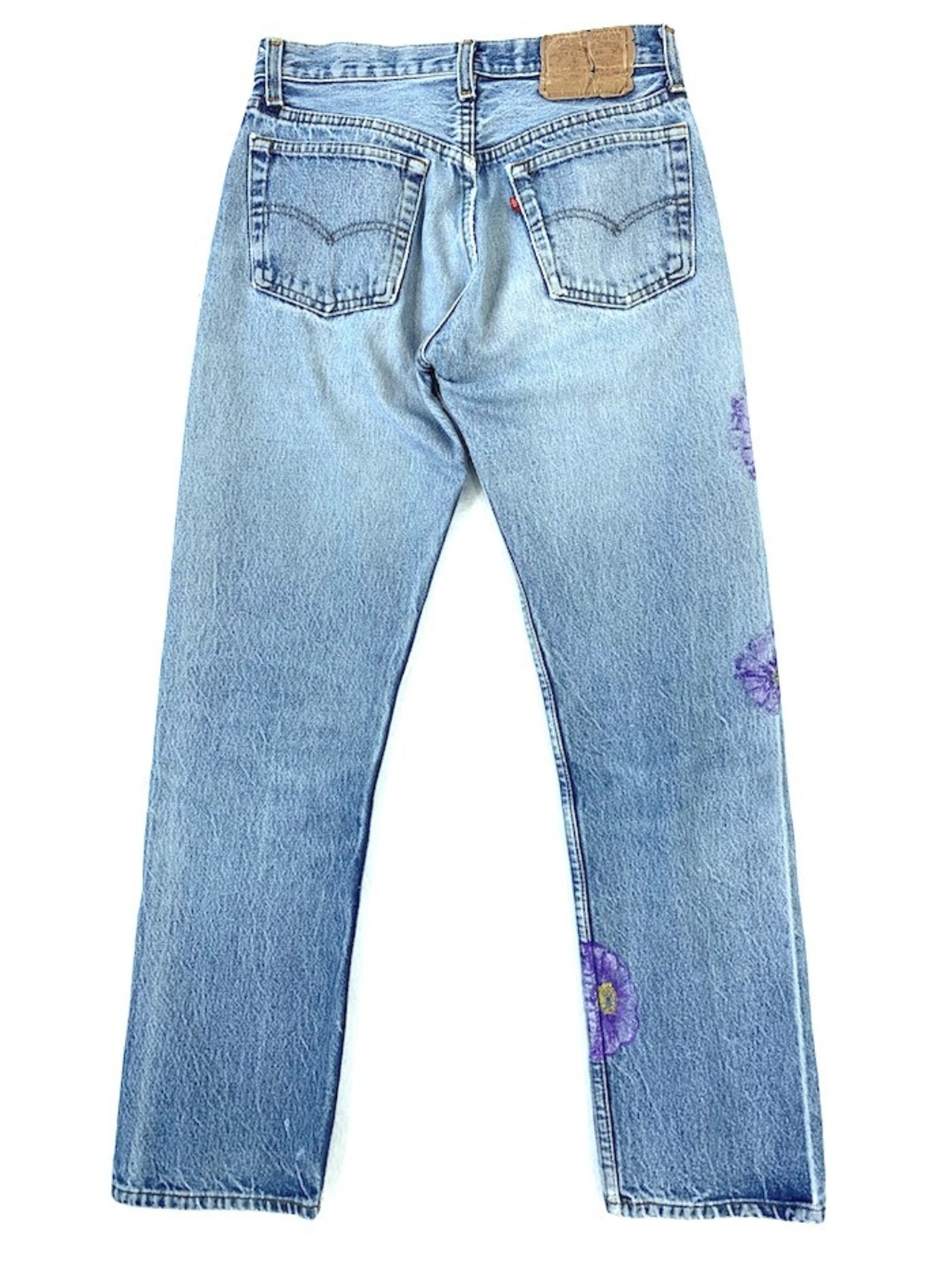 M-216  リーバイス Levis501レギュラー古着 1980年代米国製刻印525  W 71cm(ぐるり） 股下 71cm