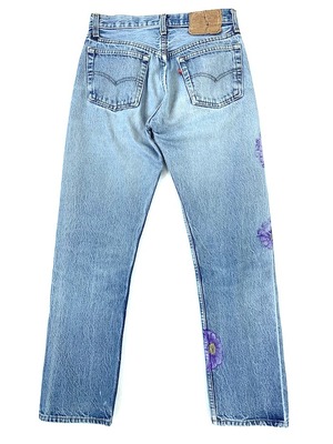 M-216  リーバイス Levis501レギュラー古着 1980年代米国製刻印525  W 71cm(ぐるり） 股下 71cm