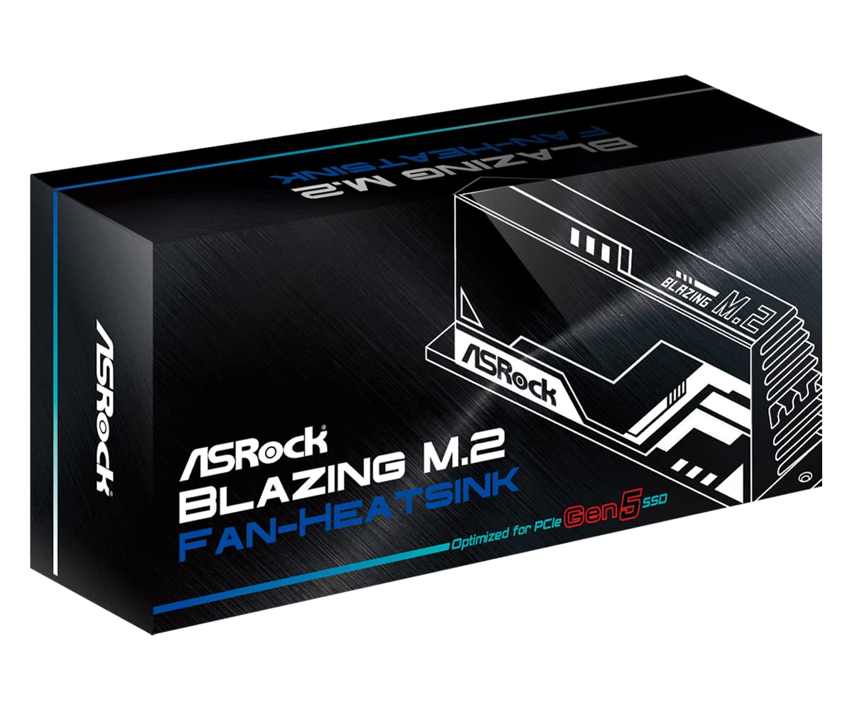 ASRock マザーボード向けに特別設計された ファンヒートシンク FAN M.2