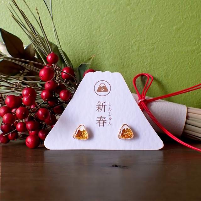 お正月限定！ 金の富士山