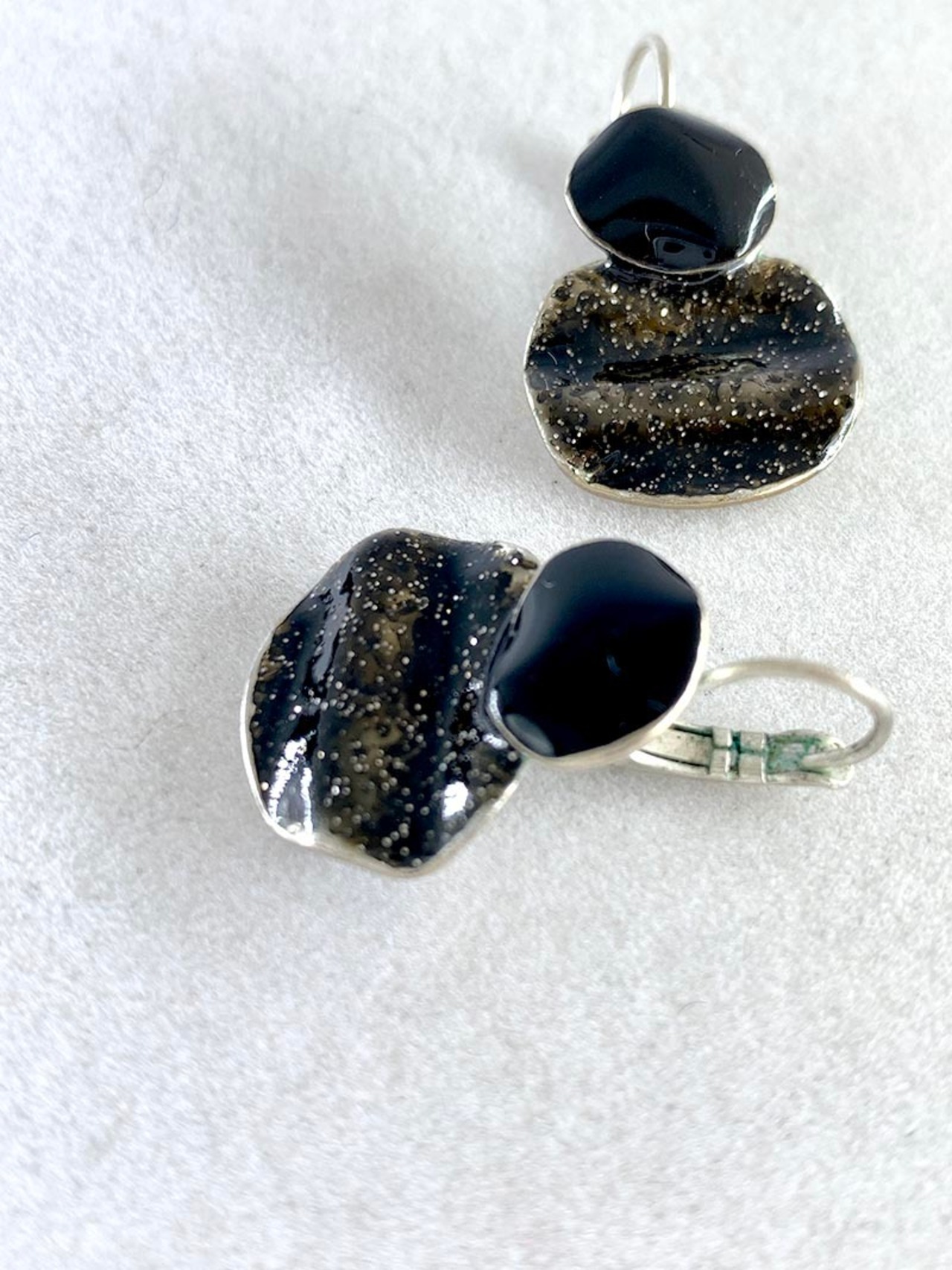 ピアス　エナメル七宝　IKITA　Paris 12ACbw28-2