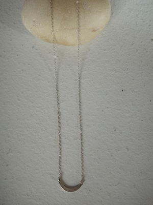<vintage silver925>arc necklace
