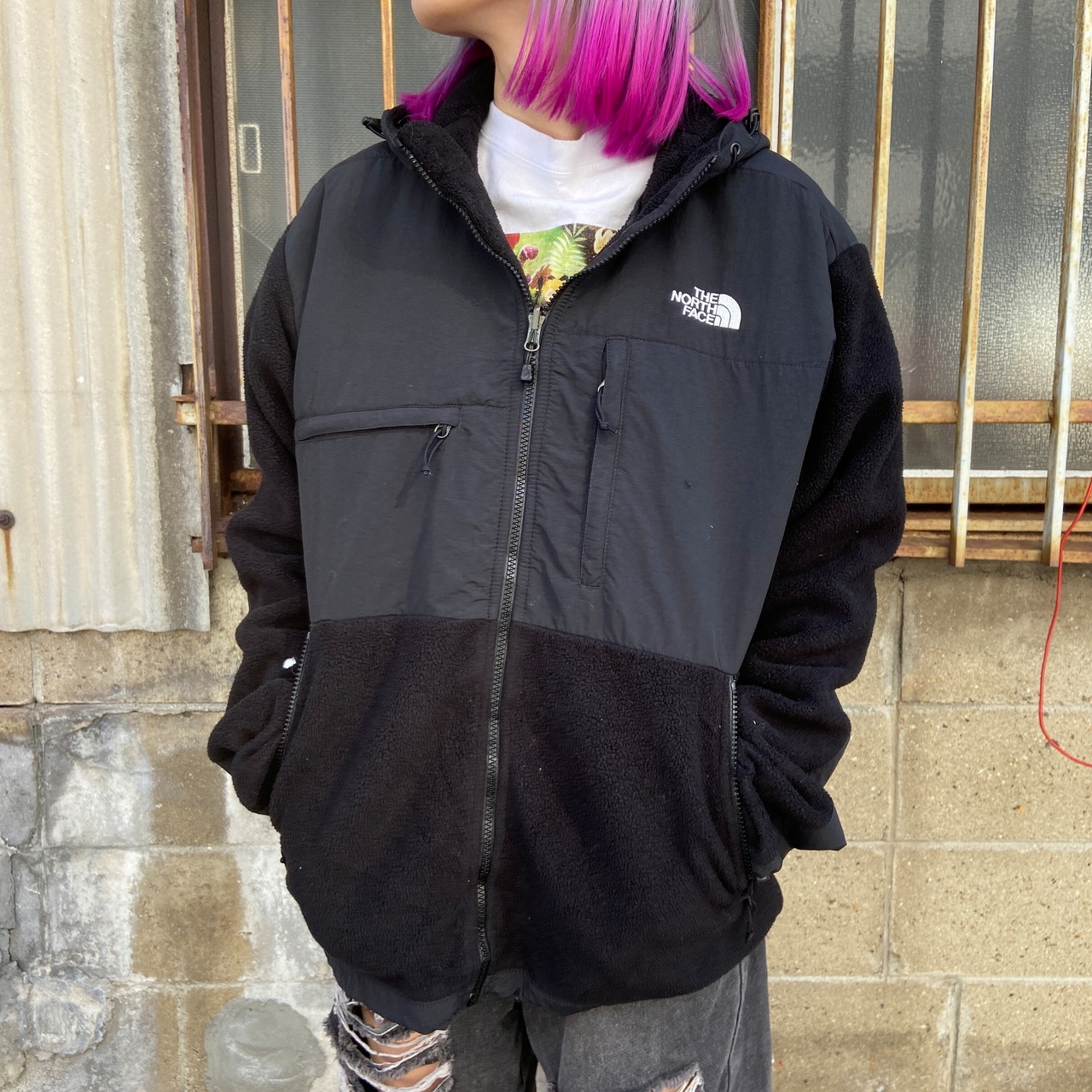 THE NORTH FACE ノースフェイス デナリ フリース ジャケット(メンズ M 