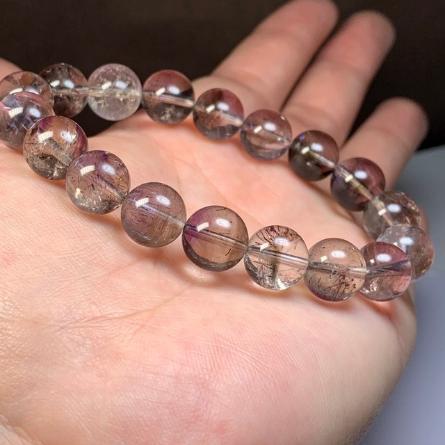 大人可愛い♪スモーキーアメジストエレスチャル