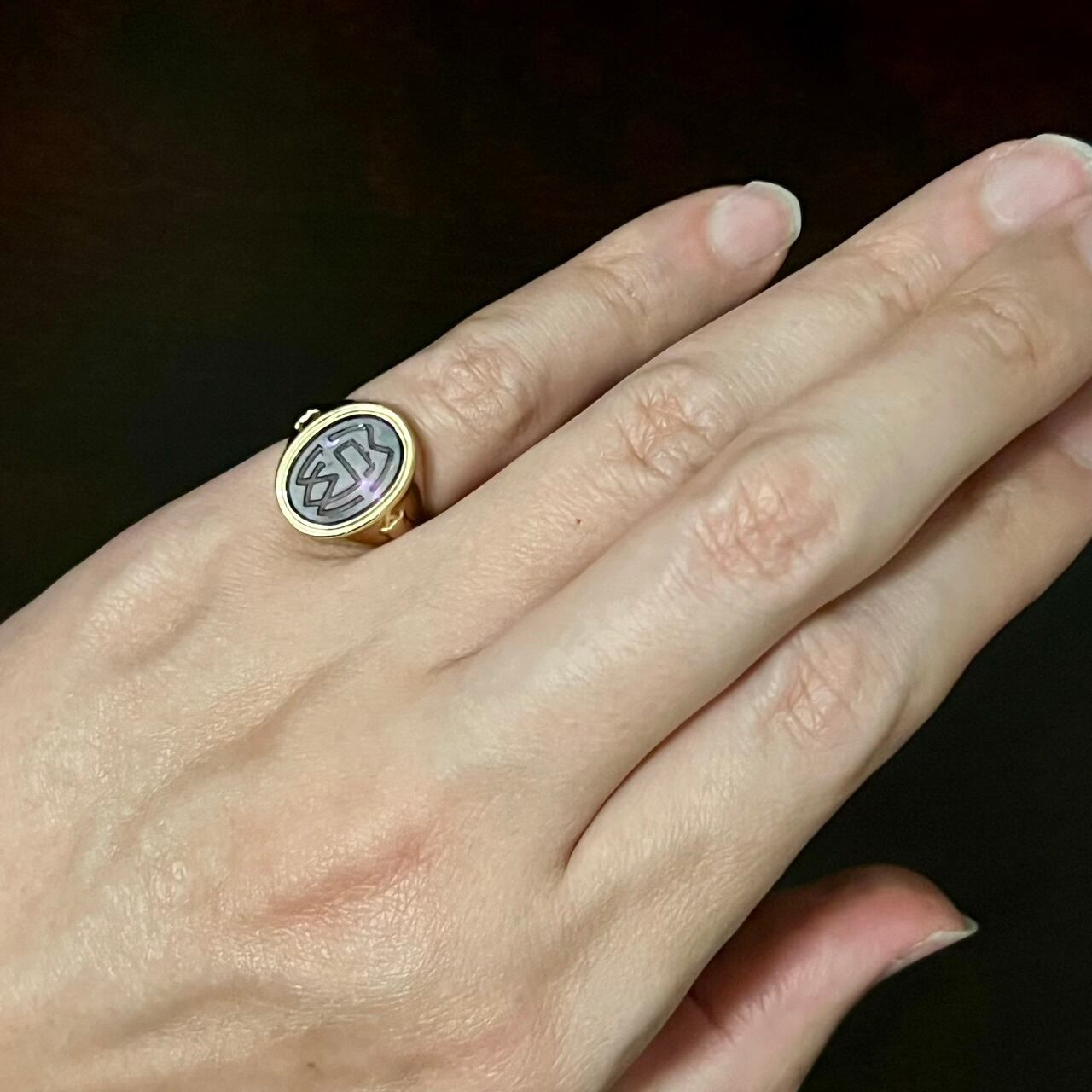 VINTAGE TIFFANY & CO. Ethel Walker School 1941 Class Ring 14K Gold
