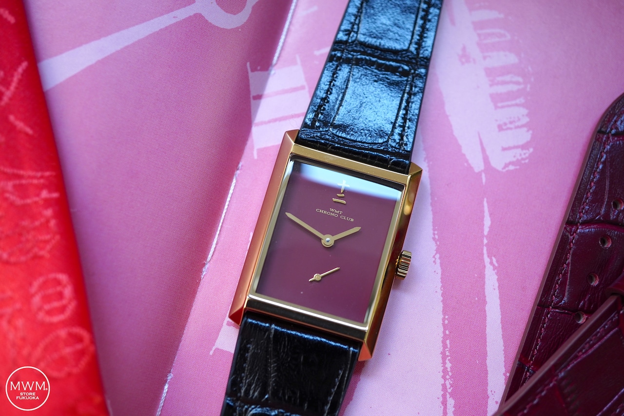 WCNC OLD MILLER G03 / Lunar New Year Limited Edition / Burgundy & Black Leather Strap set