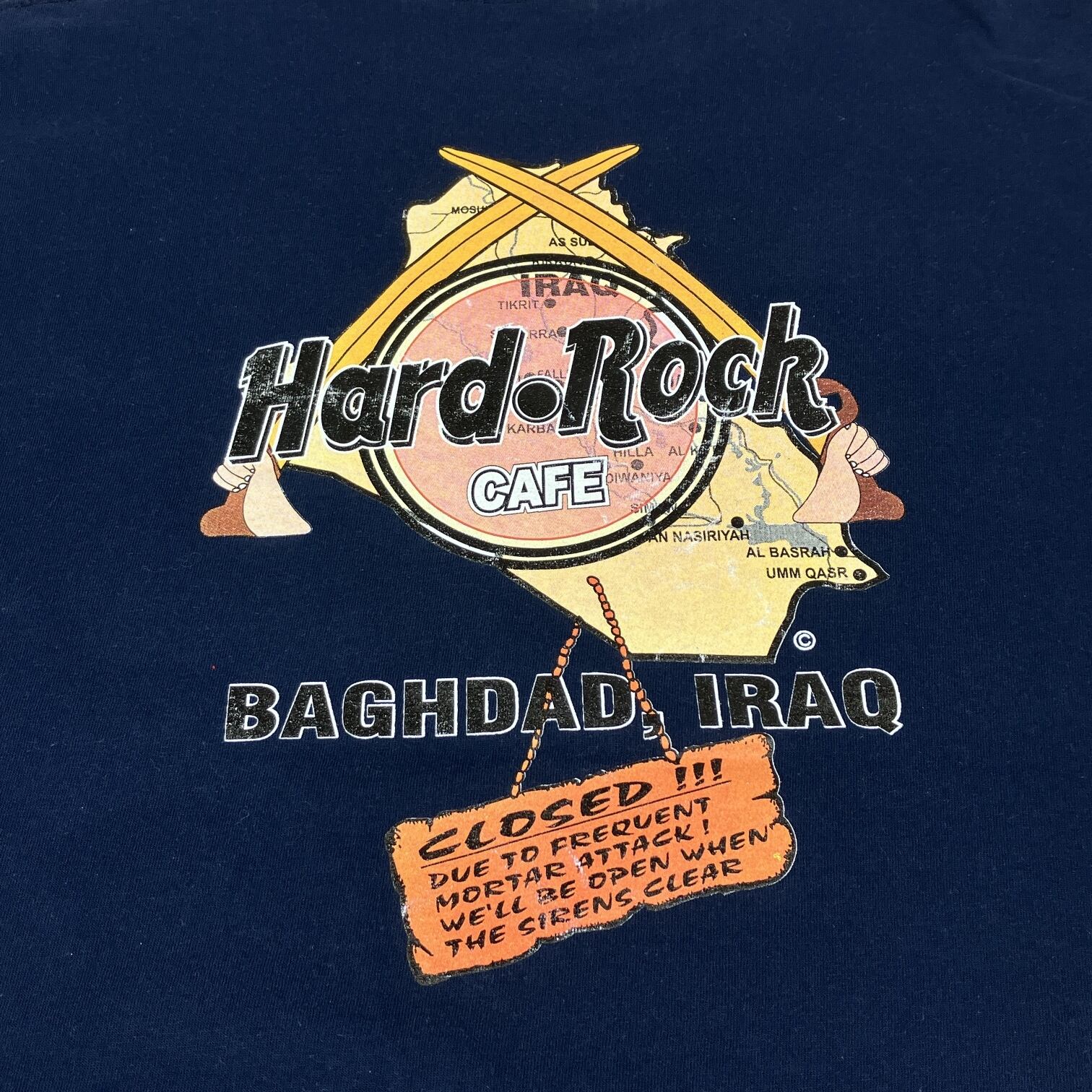 ハードロック カフェ イラク バグダッド 00´s HARD ROCK CAFE BAGHDAD