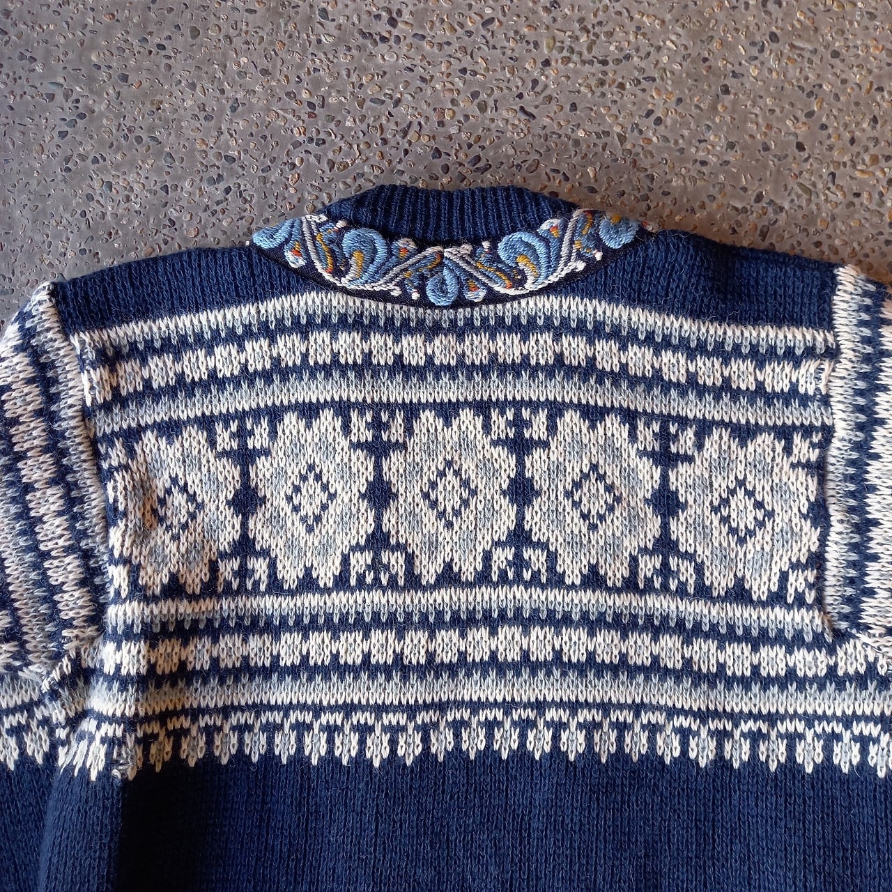 ノルウェー製 nordstrikk メタルフック ノルディックカーディガン used