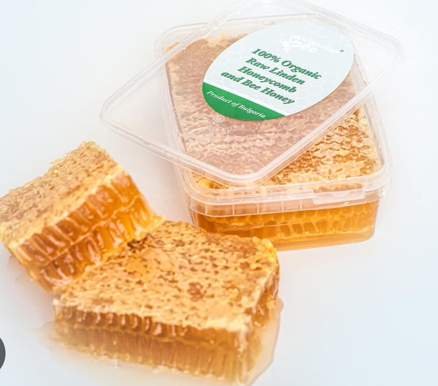 食品 1.050gEU認定オーガニック リンデン巣蜜 ブルガリア産【輸入者直売】