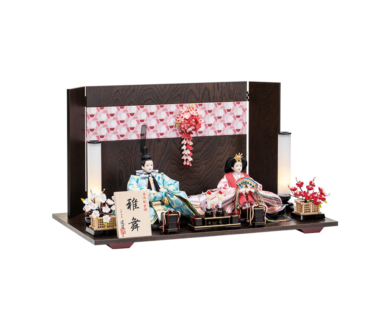 六花（りっか） ｜雛人形｜ひな人形｜親王平飾り｜人形工房道翠｜平安道翠