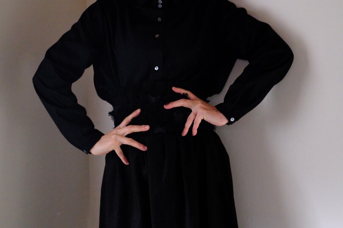 タックスカートとベルトのセット CL-068(WH)