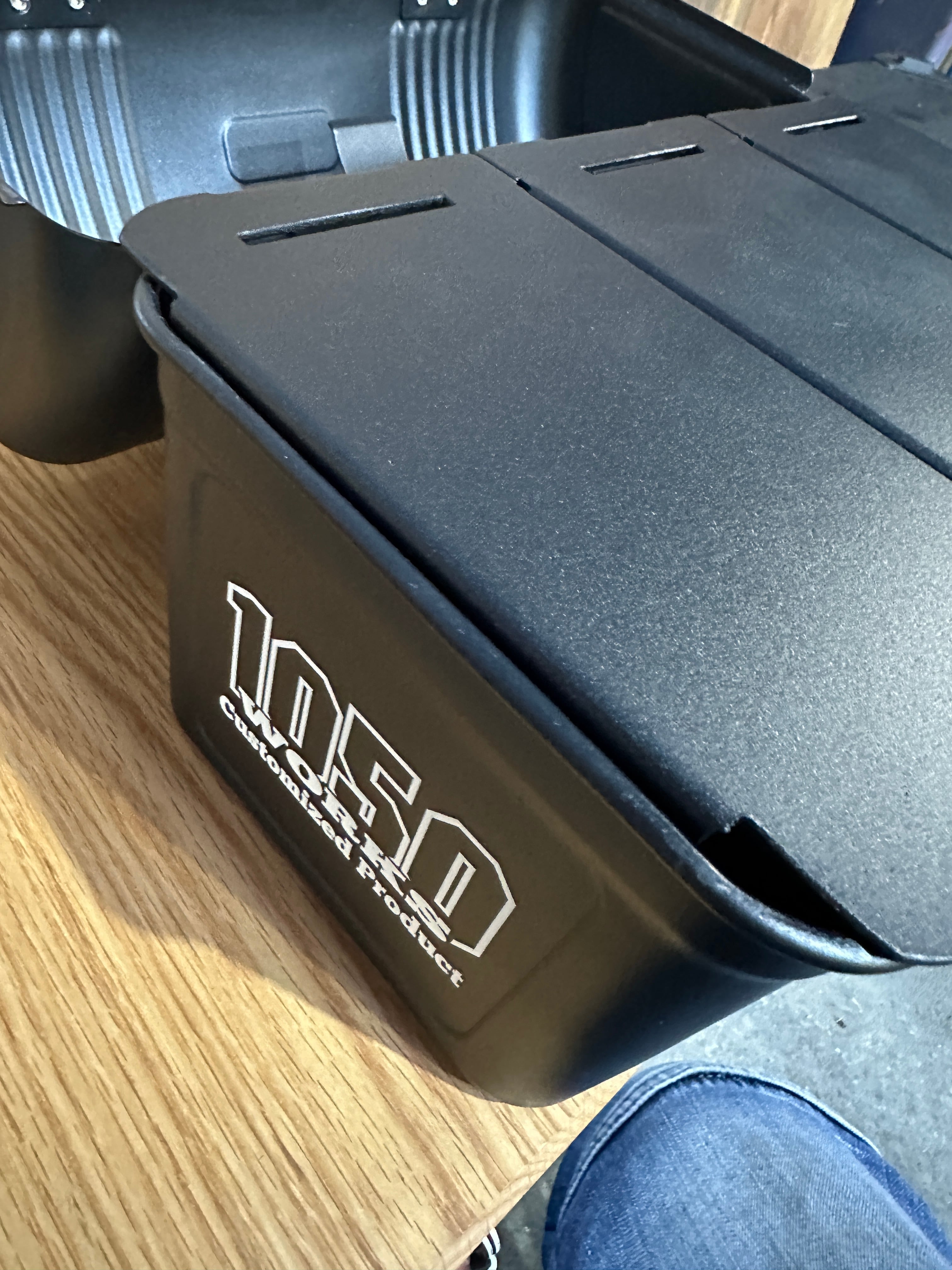 在庫限り】LUNCHBOX用三分割天板(ブラック)3枚1セット | 1050works