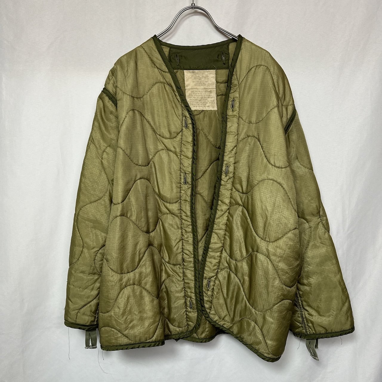 60’s M65 キルティングライナー ミリタリー ヴィンテージ US ARMY 70s U.S.ARMY M-65 キルティングライナー SMALL ミリタリー vintage