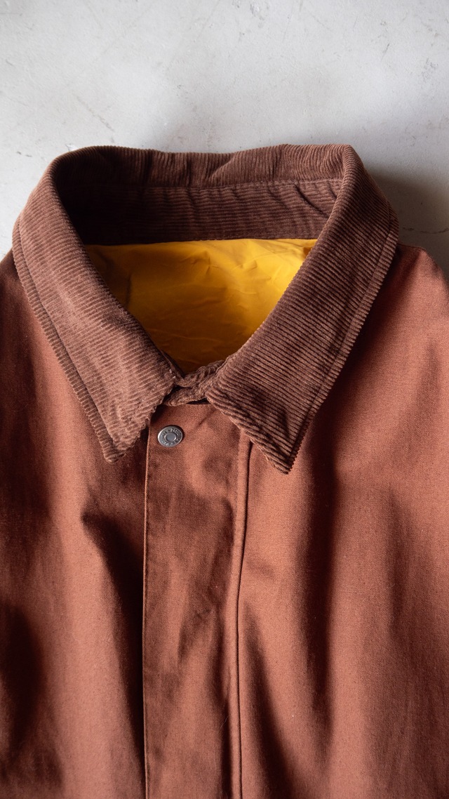 "Marlboro" '90s vintage Canvas PVC reversible coat