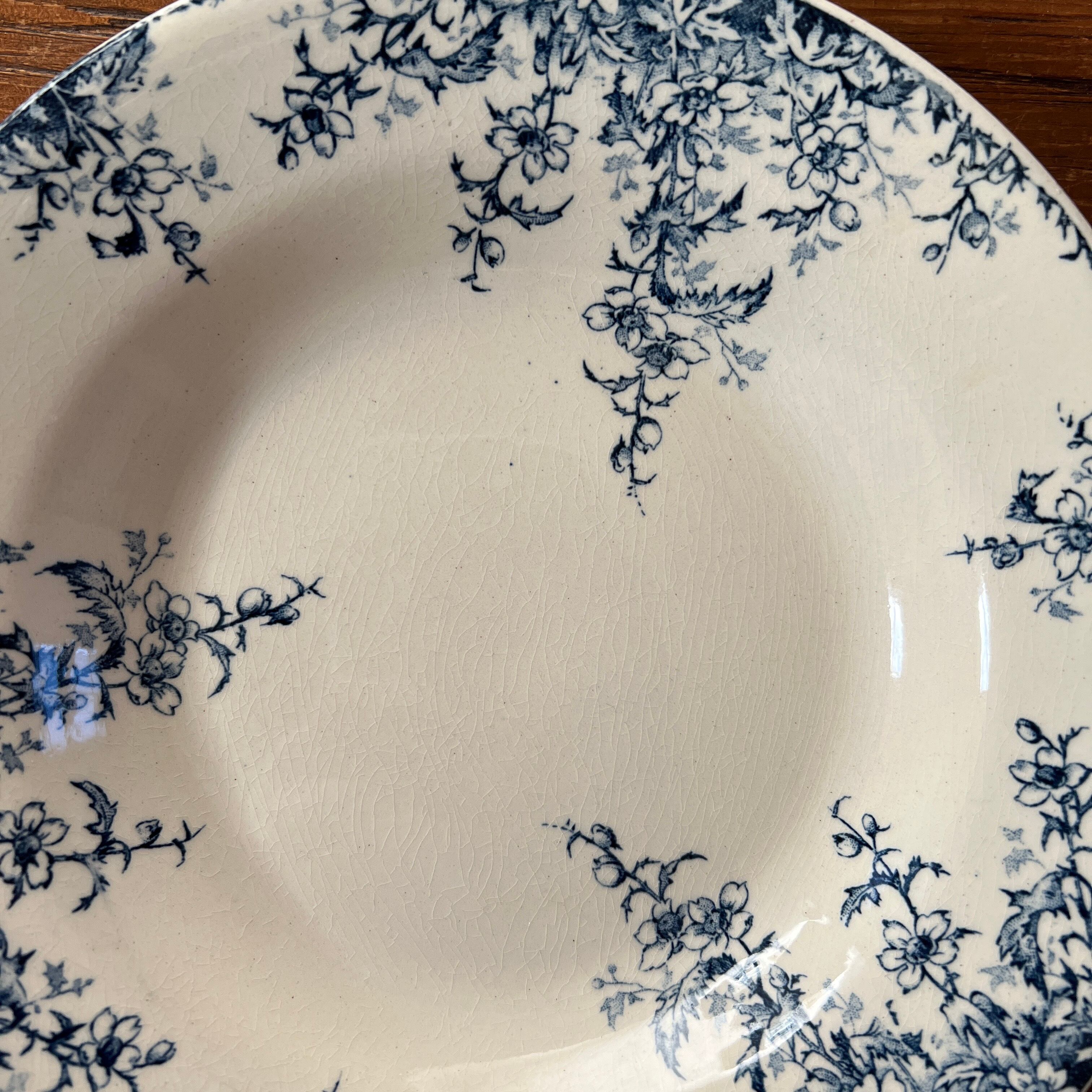 人気のジアン スープ皿（A） アンティークプレート フランスアンティーク